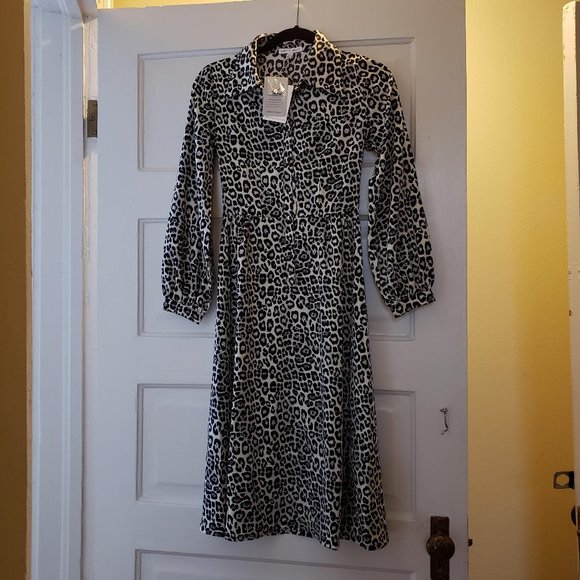 Spirit of Grace Cheetah Print Dress - Nordstrom - Picture 3 of 4